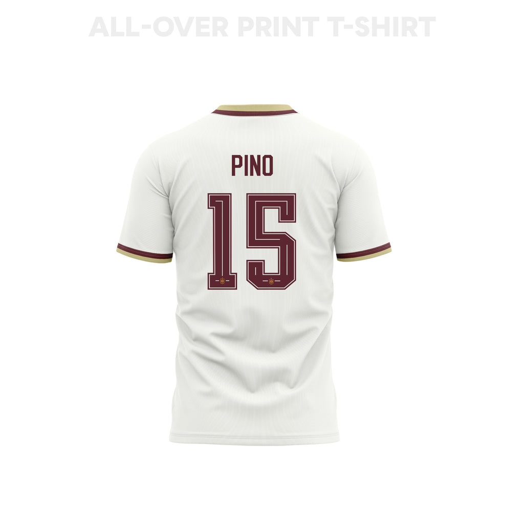 Yeremy Pino 15 Youth Spain 2026 Away 3D T-shirt Fully Printed – White