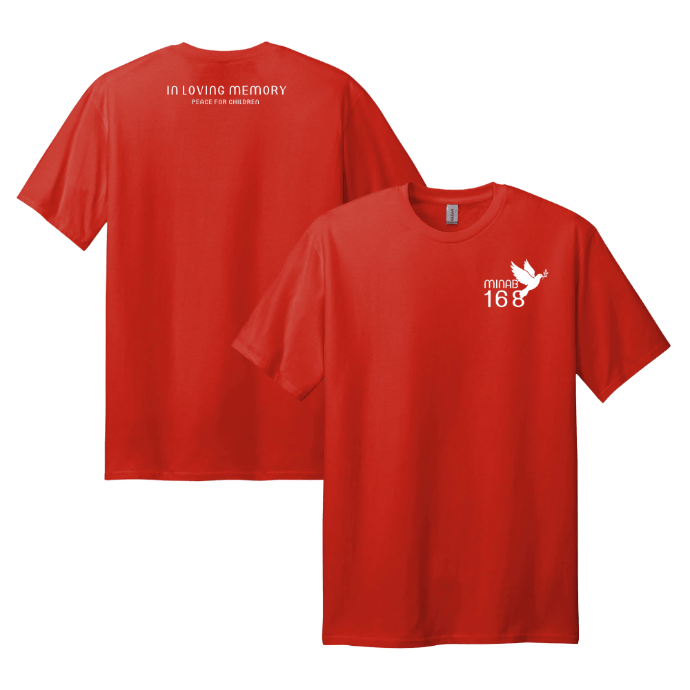 Iran National Team 2026 FIFA World Cup Minab 168 T-Shirt - Red