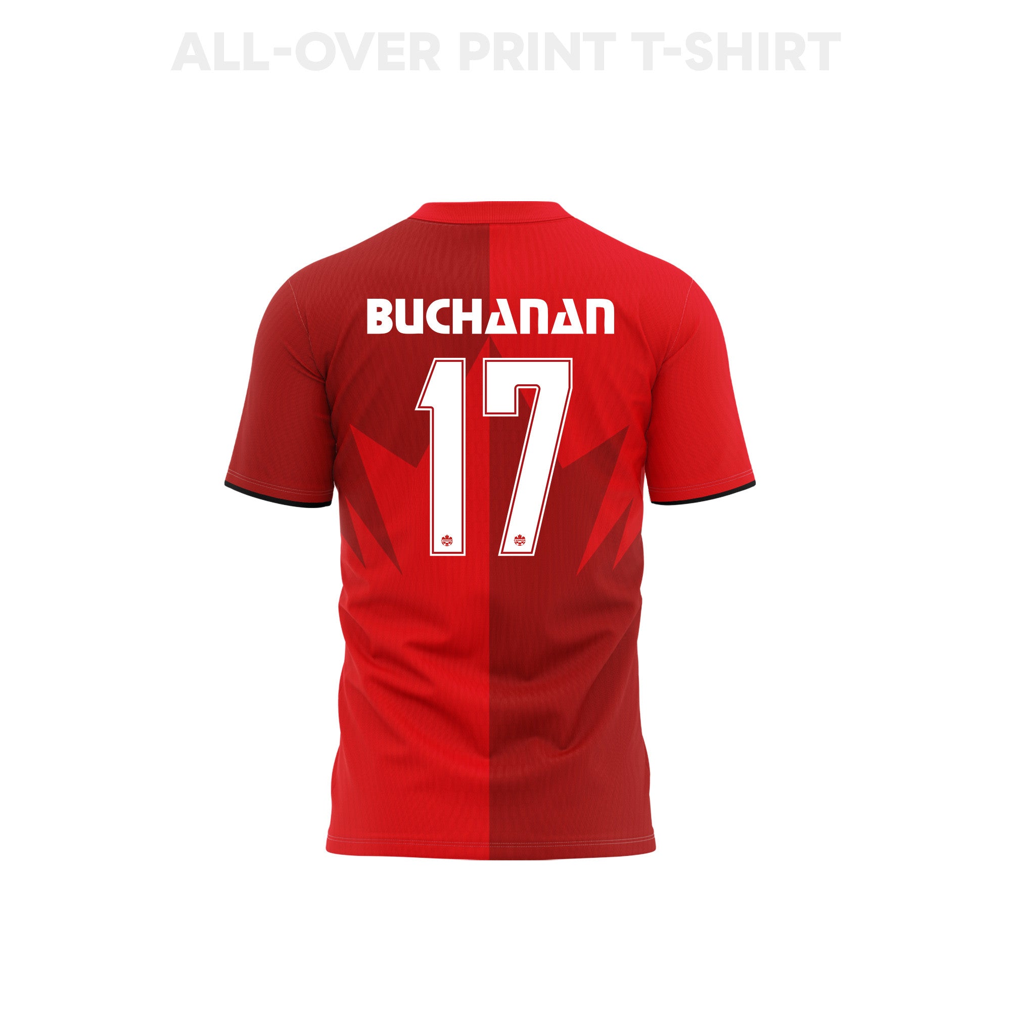 Kadeisha Buchanan 17 Youth Canada 2026 Home 3D T-shirt Fully Printed – Red