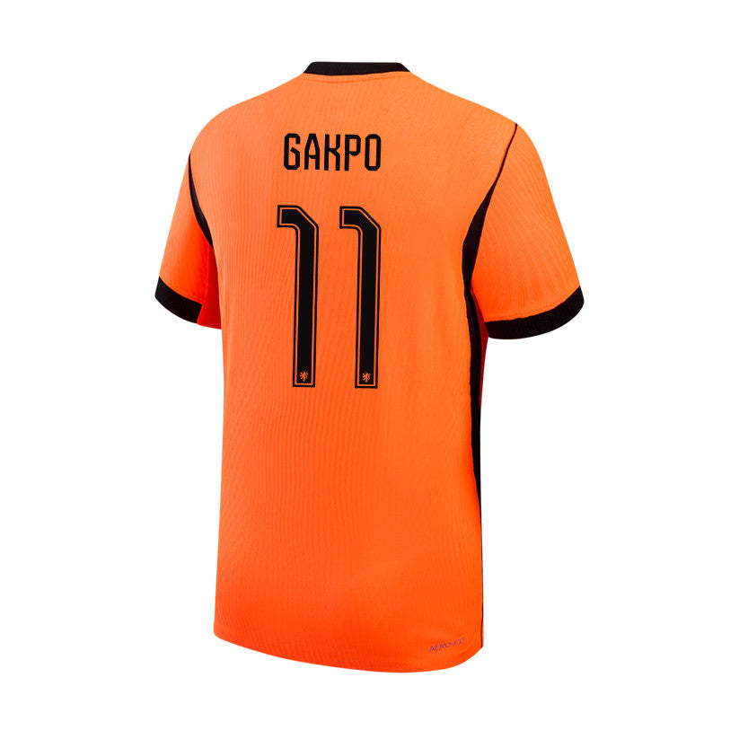 Cody Gakpo 11 Netherlands 2026 YOUTH Home Jersey & Shorts Set - Orange