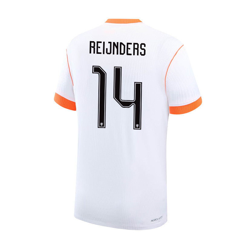 Tijjani Reijnders 14 Netherlands 2026 YOUTH Away Jersey & Shorts Set - White