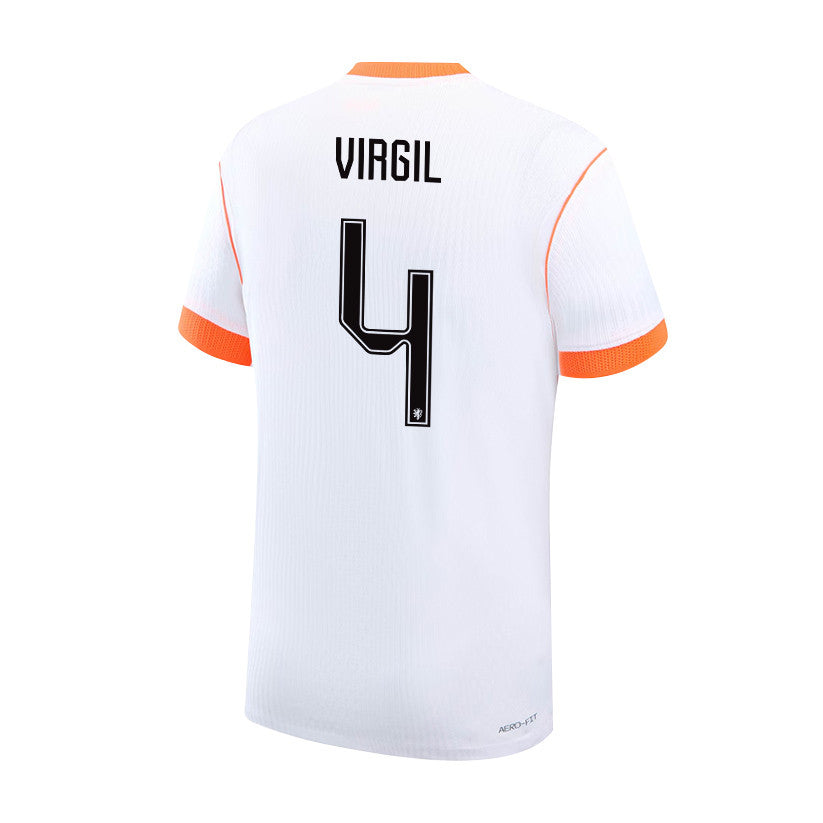 Virgil van Dijk 4 Netherlands 2026 Away Men Jersey & Shorts Set – White