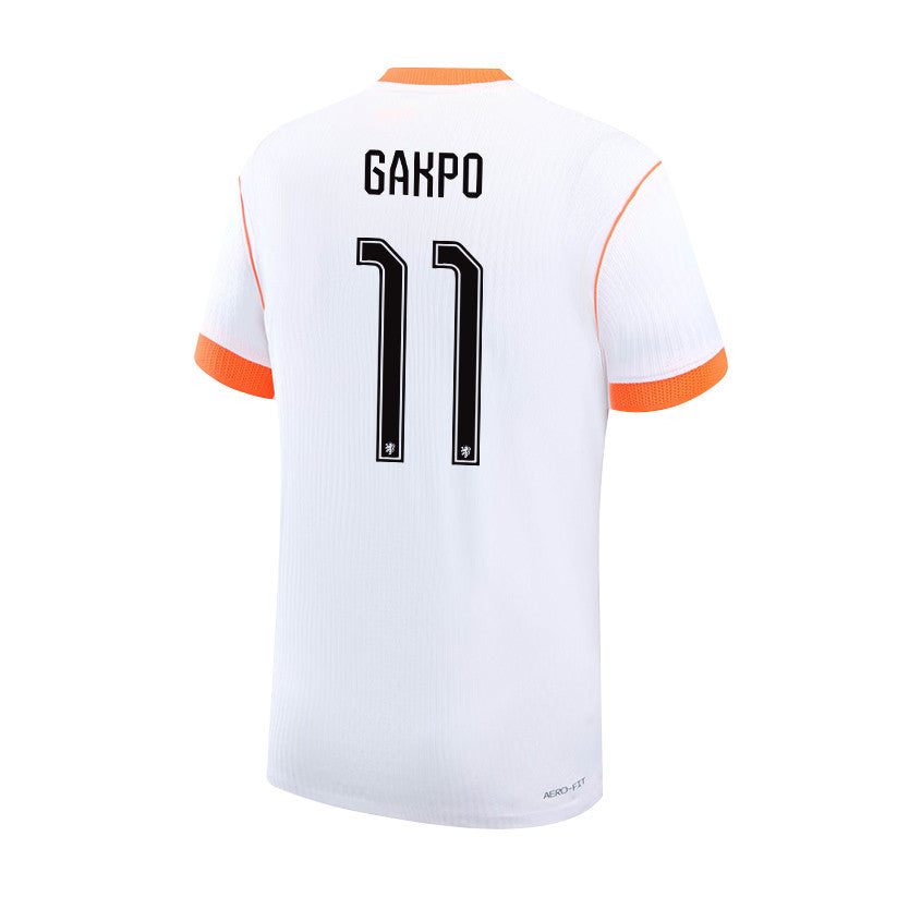 Cody Gakpo 11 Netherlands 2026 Away Men Jersey & Shorts Set – White