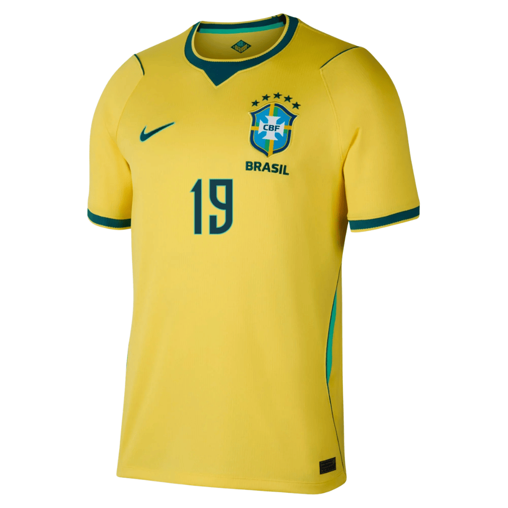 Endrick 19 Brazil National Team 2026 Home Jersey - Yellow, Men