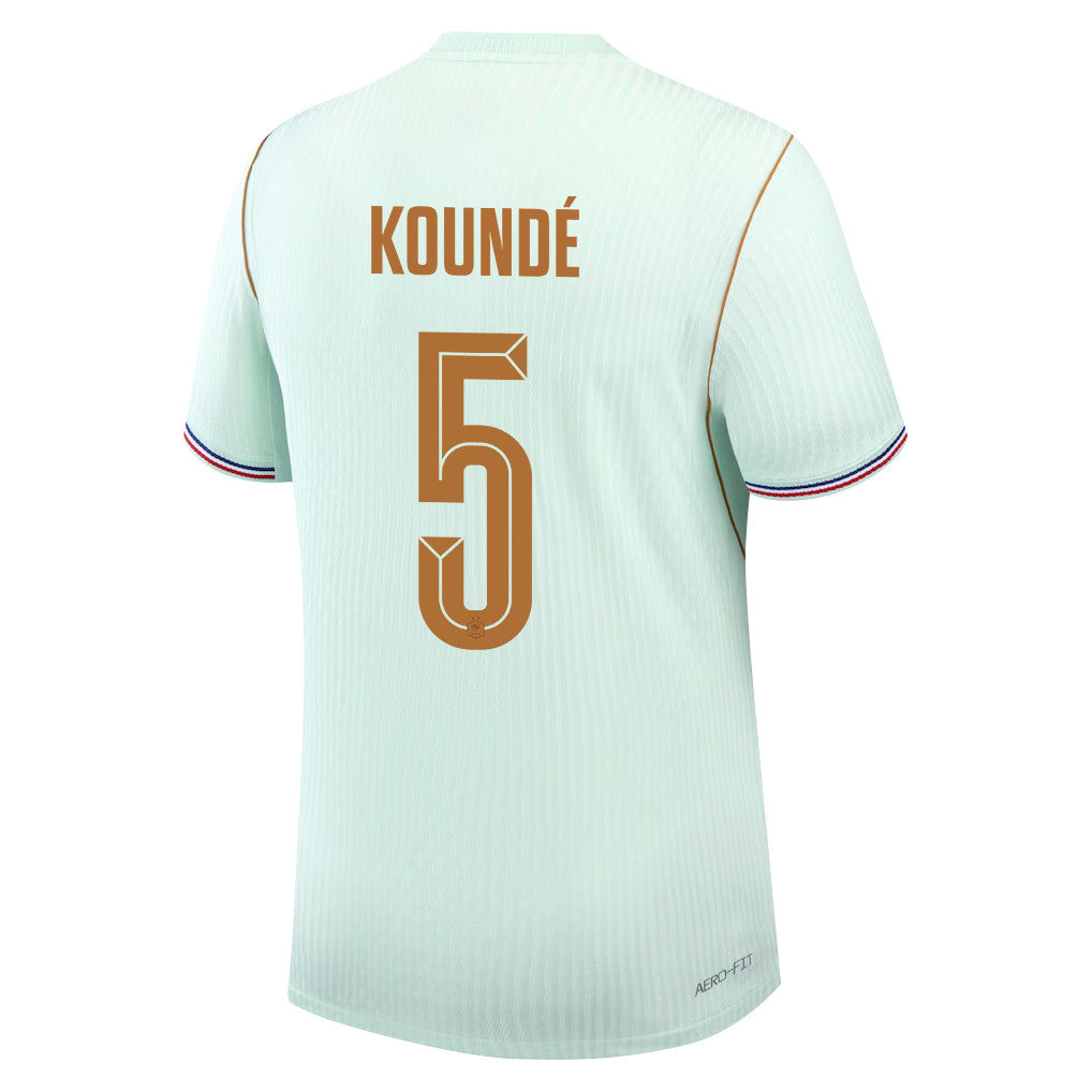 Jules Koundé 5 France 2026 Away Men Jersey & Shorts Set – Green