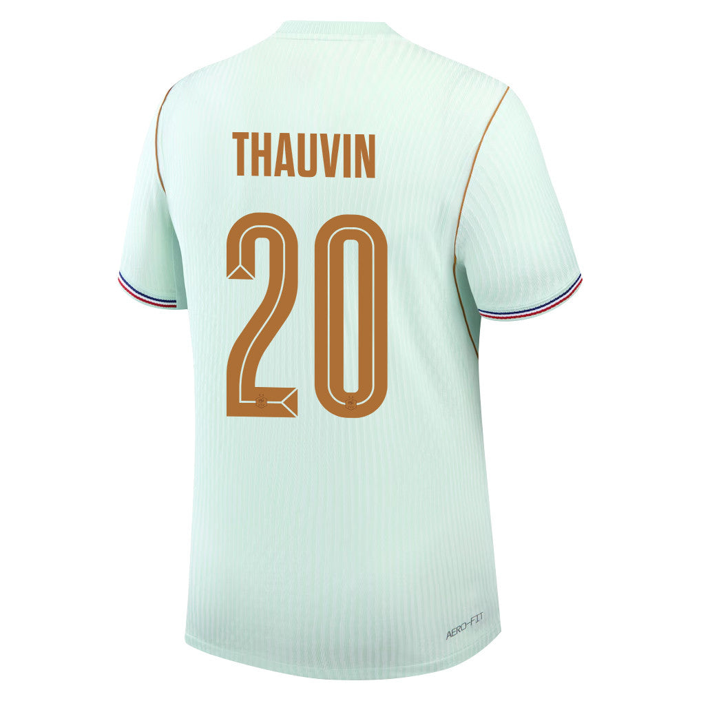 Florian Thauvin 20 France 2026 Away Men Jersey & Shorts Set – Green