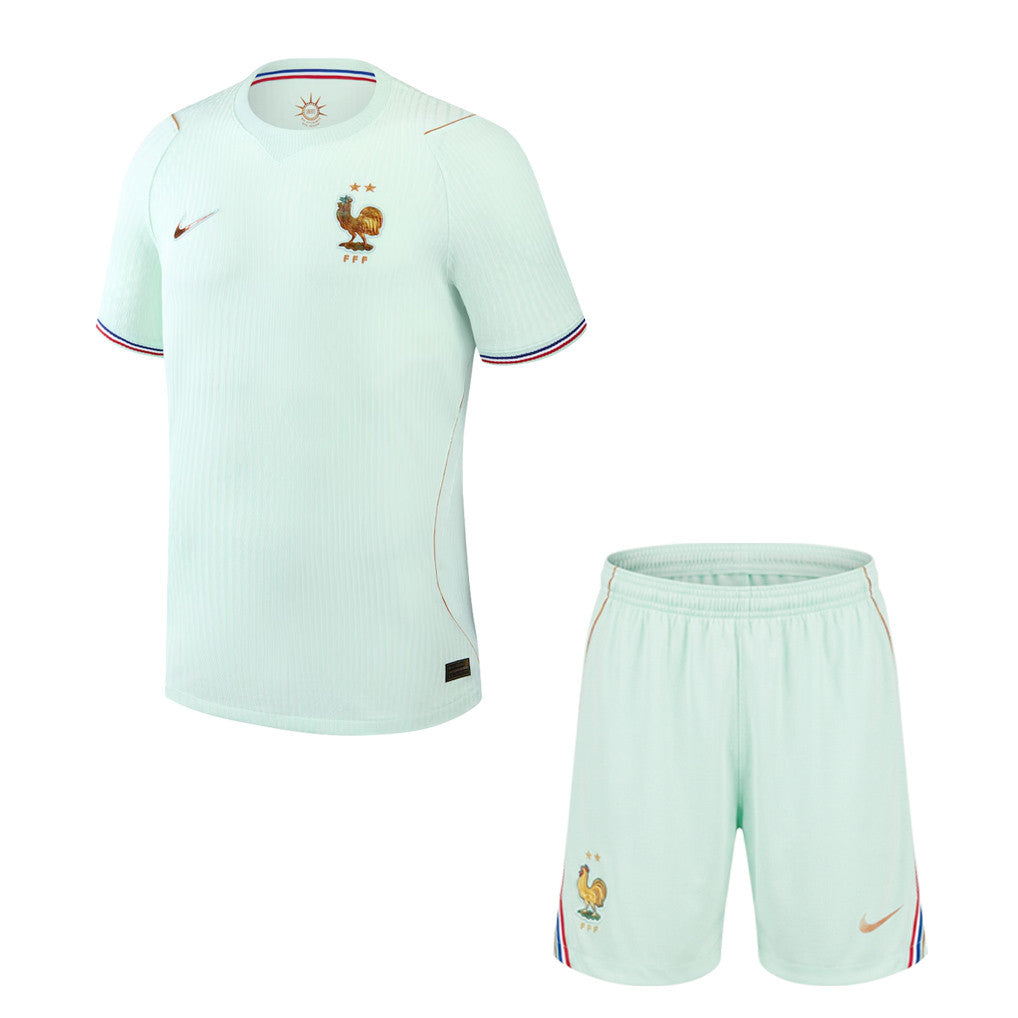 France 2026 Away Men Jersey & Shorts Set – Green