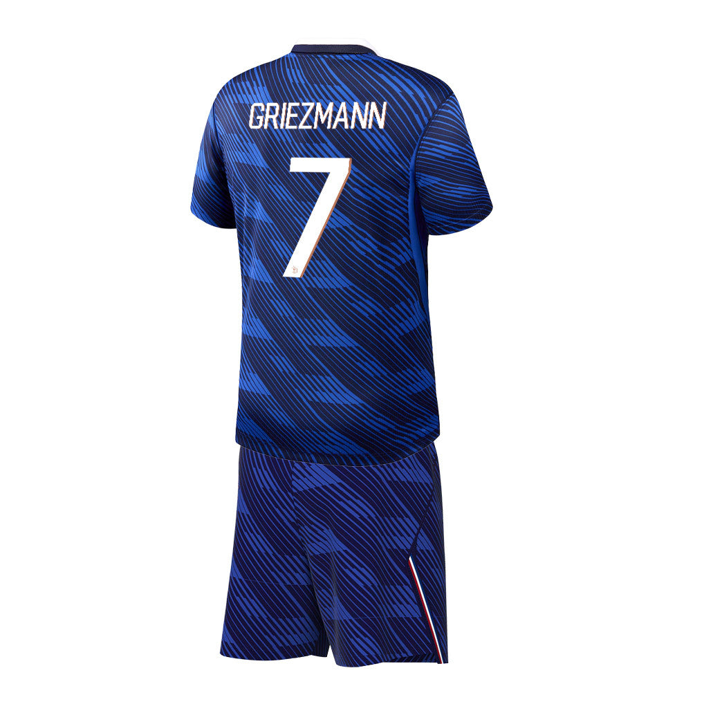 Antoine Griezmann 7 France 2026 Home Men Jersey & Shorts Set – Blue