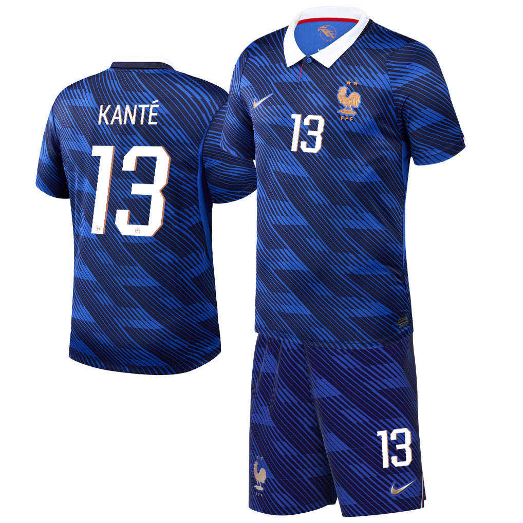 N'Golo Kanté 13 France 2026 Home Men Jersey & Shorts Set – Blue