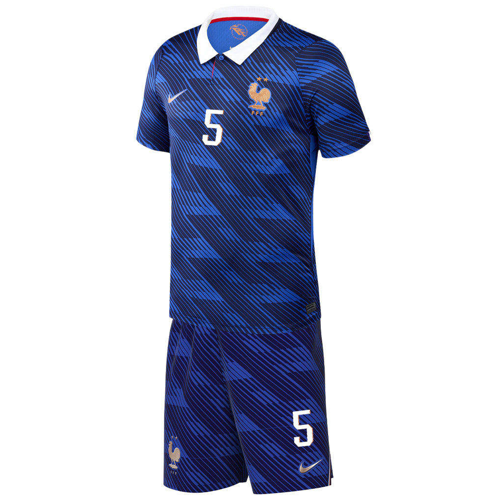 Jules Koundé 5 France 2026 Home Men Jersey & Shorts Set – Blue