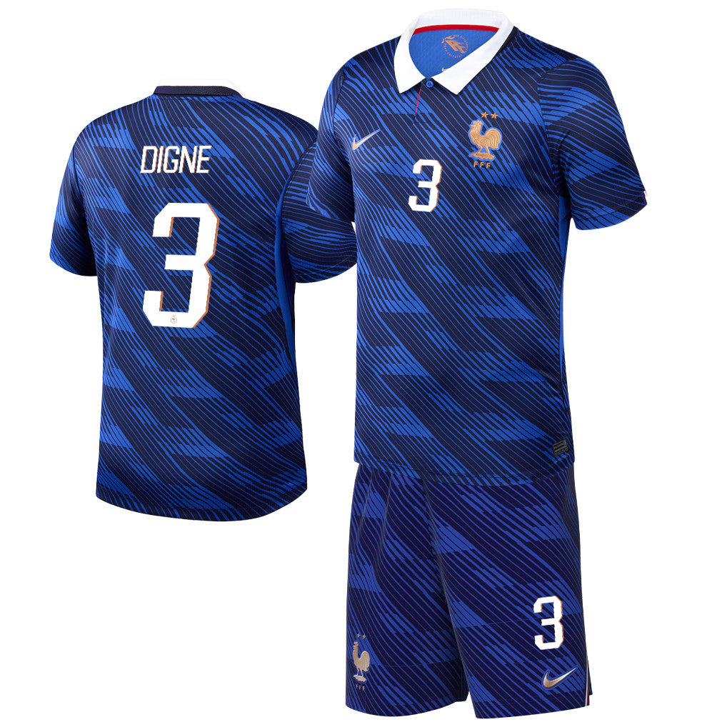 Lucas Digne 3 France 2026 Home Men Jersey & Shorts Set – Blue