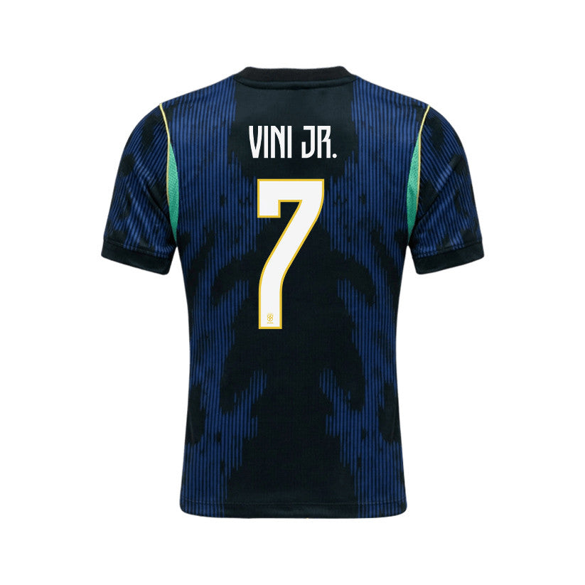 Vinícius Júnior 7 Brazil 2026 Away Men Jersey & Shorts Set – Blue
