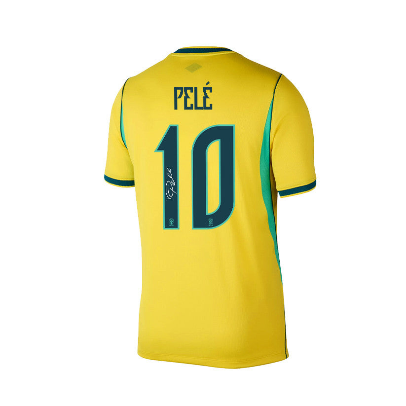 Pelé 10 Brazil 2026 Home Men Jersey & Shorts Set – Yellow
