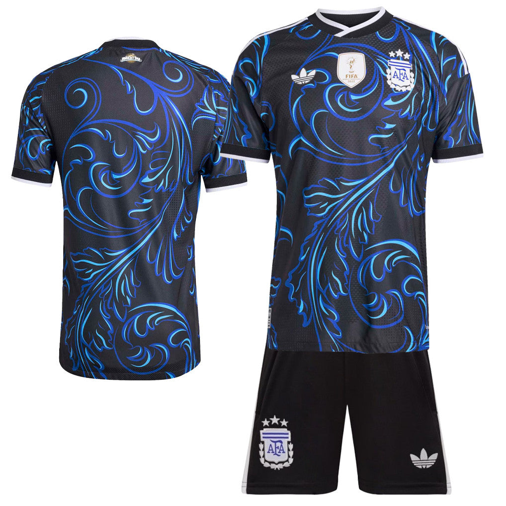 Argentina 2026 Away Men Jersey & Shorts Set – Black