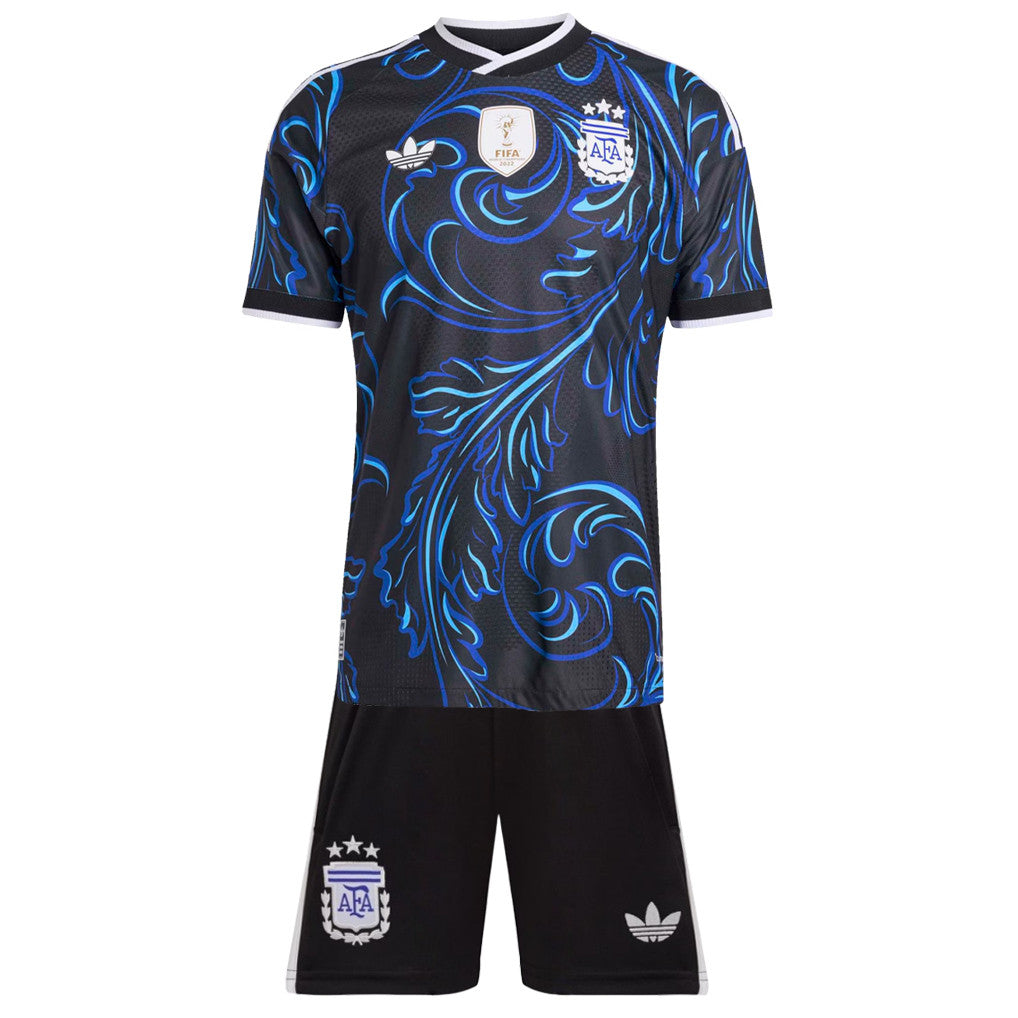 Argentina 2026 Away Men Jersey & Shorts Set – Black