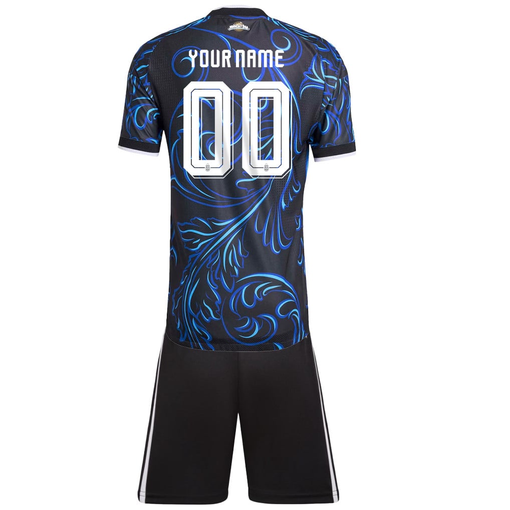Argentina 2026 Away Men Jersey & Shorts Set – Personalized - Black
