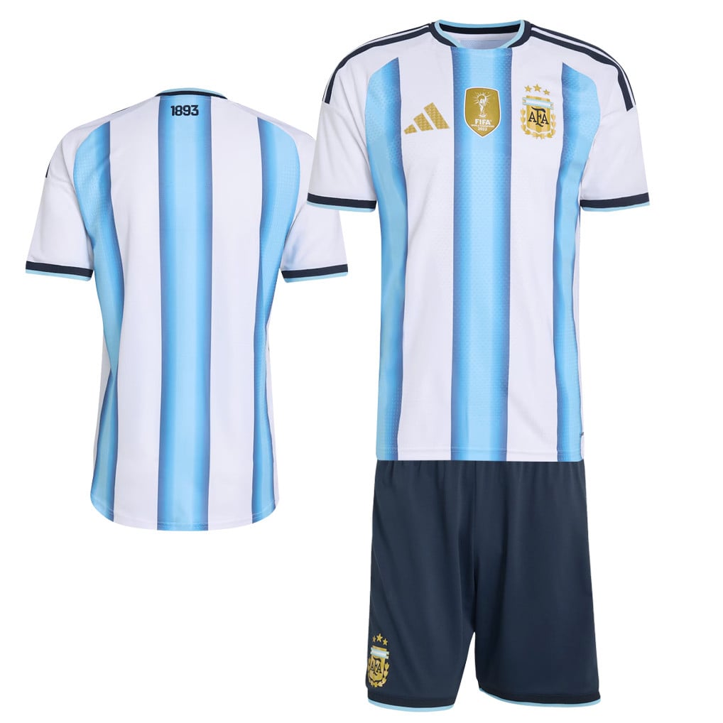 Argentina 2026 Home Men Jersey & Shorts Set – White