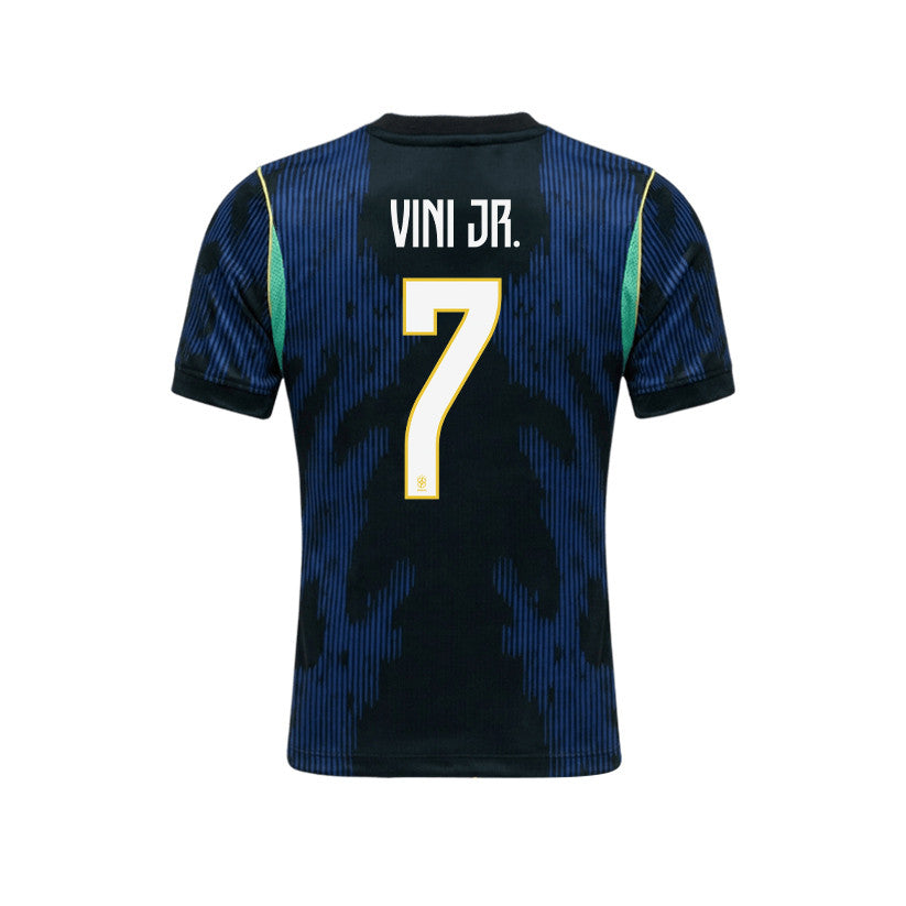 Vinícius Júnior 7 Brazil 2026 YOUTH Away Jersey & Shorts Set - Blue