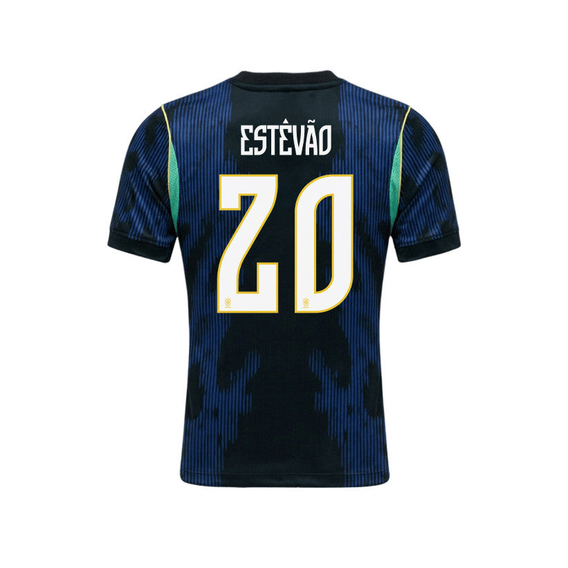 Estêvão 20 Brazil 2026 YOUTH Away Jersey & Shorts Set - Blue