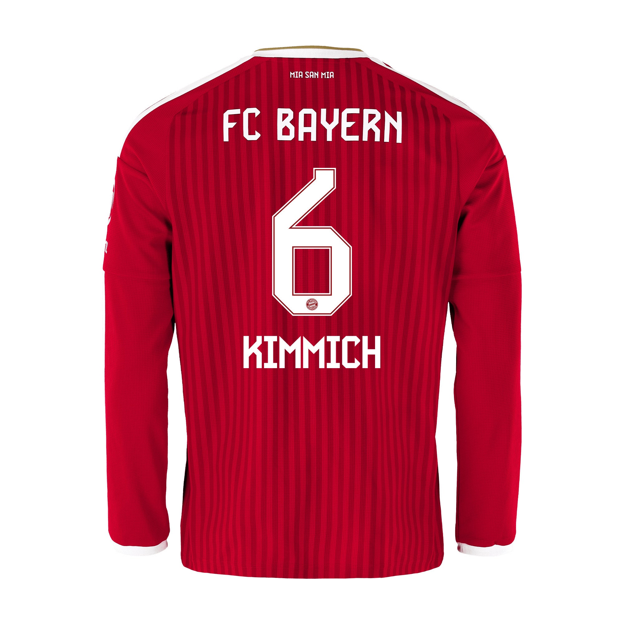 Joshua Kimmich 6 Bayern Munich 2026/27 Home Men Long Sleeve Jersey - Red