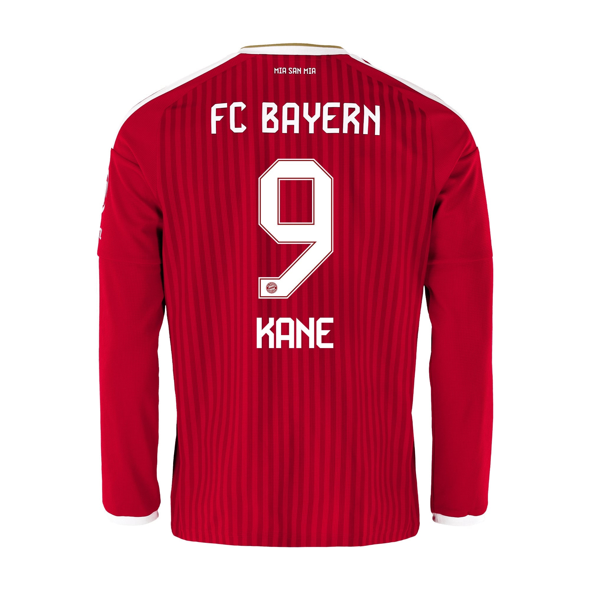 Harry Kane 9 Bayern Munich 2026/27 Home Men Long Sleeve Jersey - Red