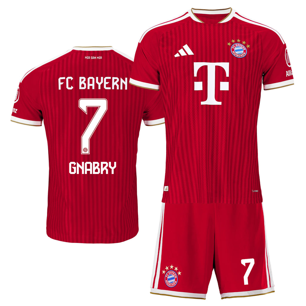 Serge Gnabry 7 Bayern Munich 2026/27 Home Men Jersey & Shorts Set – Red