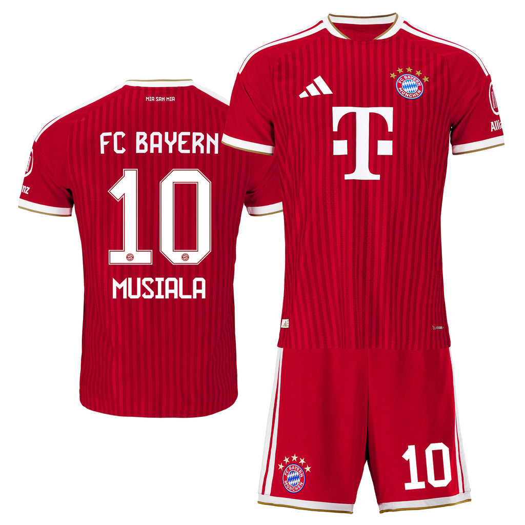 Jamal Musiala 10 Bayern Munich 2026/27 Home Men Jersey & Shorts Set – Red