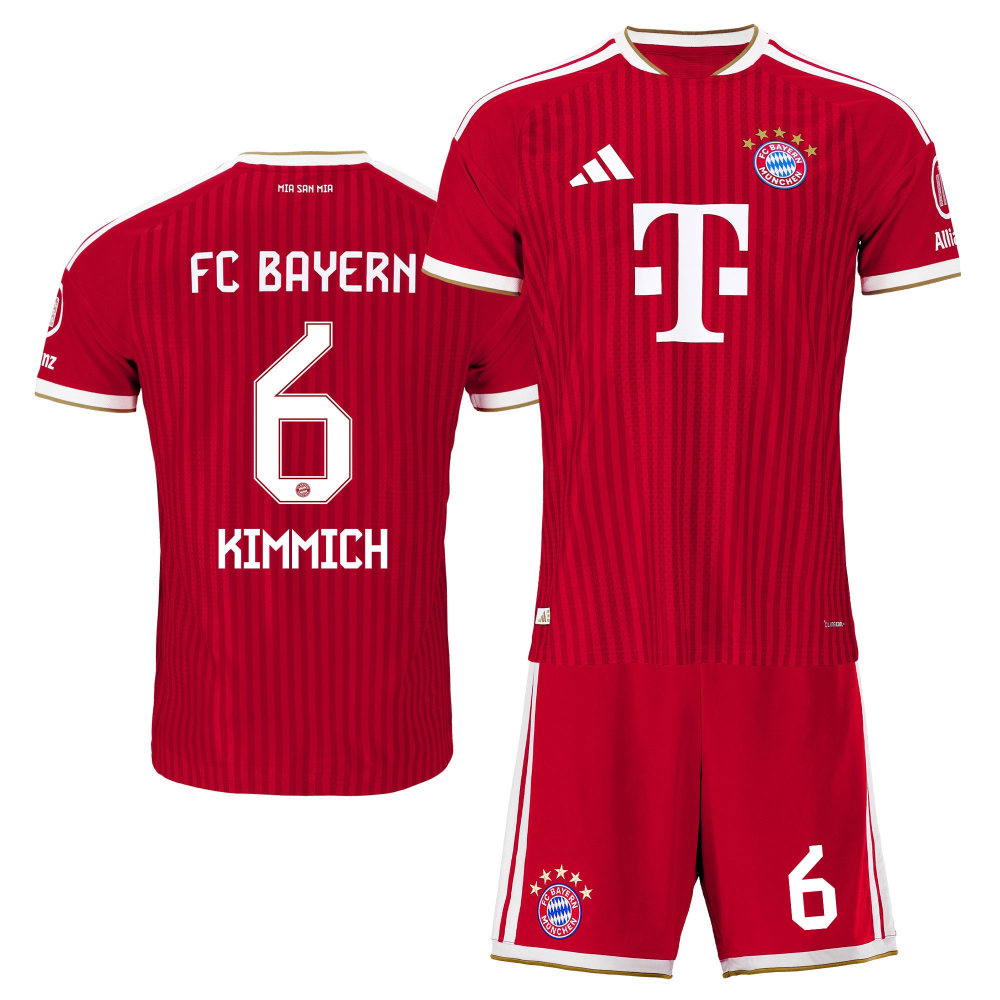 Joshua Kimmich 6 Bayern Munich 2026/27 Home Men Jersey & Shorts Set – Red