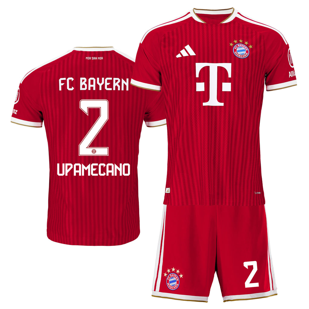 Dayot Upamecano 2 Bayern Munich 2026/27 Home Men Jersey & Shorts Set – Red