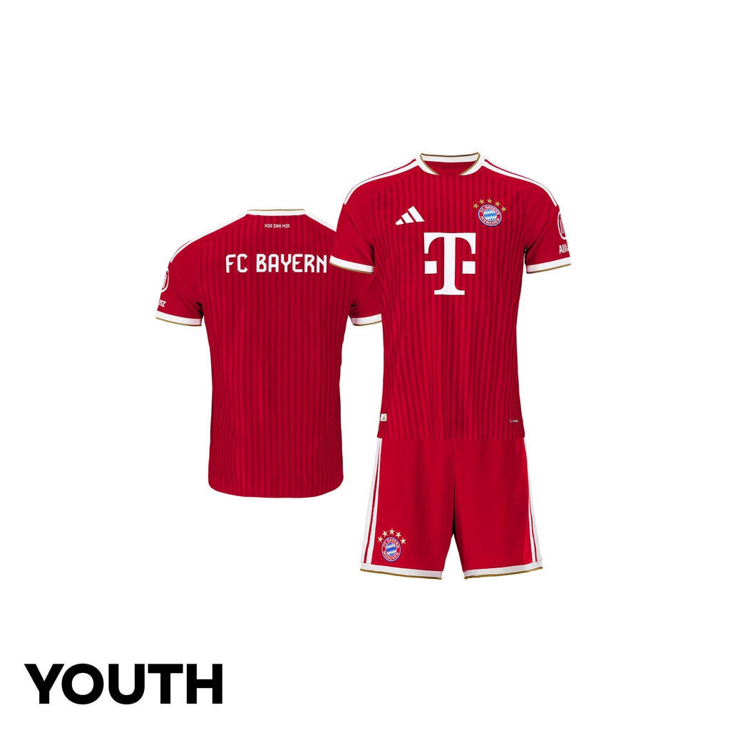 Bayern Munich 2026/27 Youth Home Jersey & Shorts Set - Red