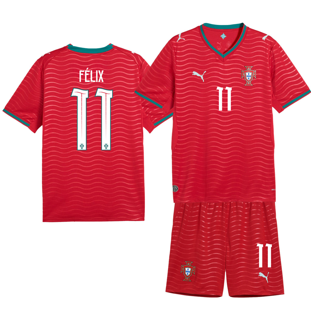 João Félix 11 Portugal 2026 Home Men Jersey & Shorts Set – Red