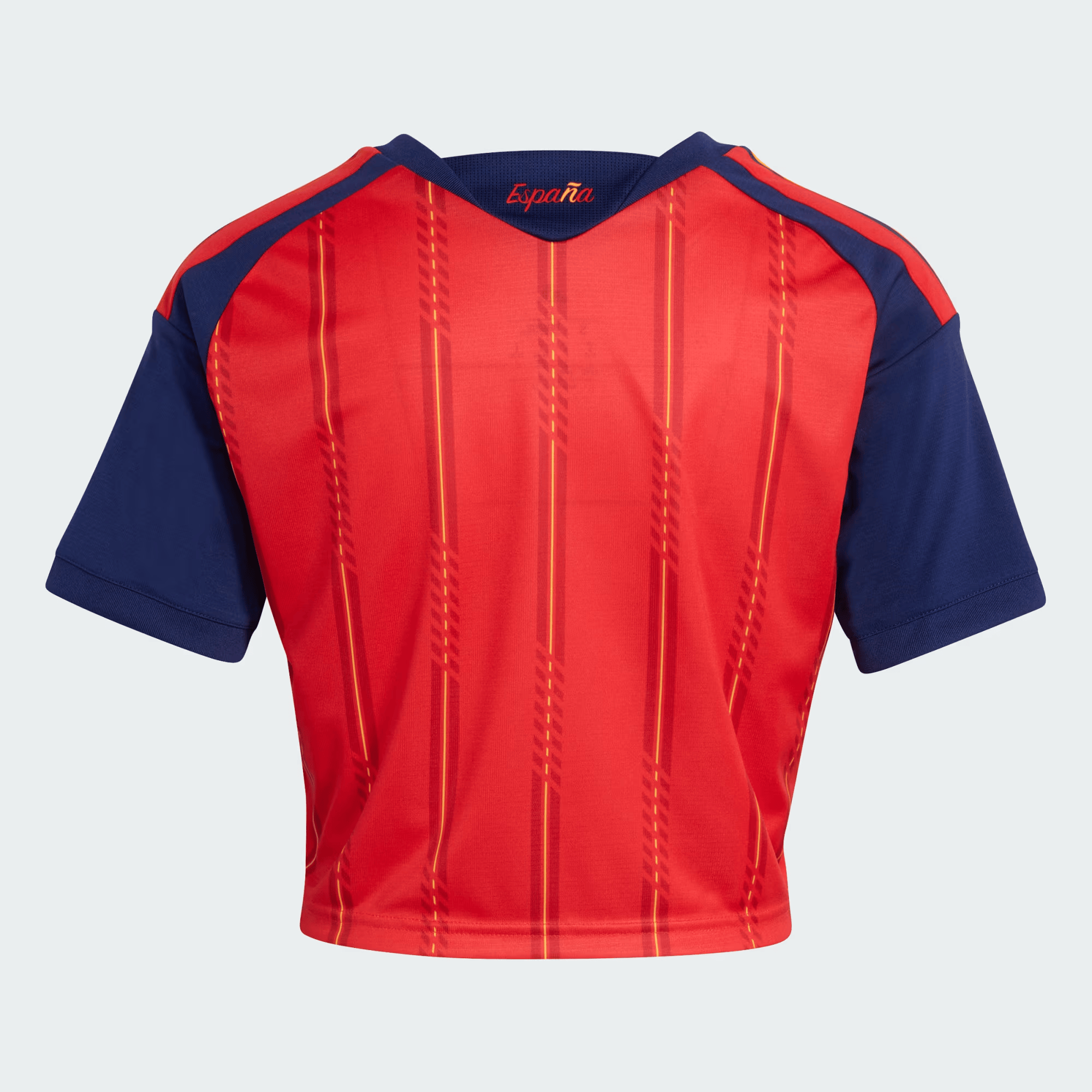 Spain 2026 Home Women's Cropped Jersey - Red