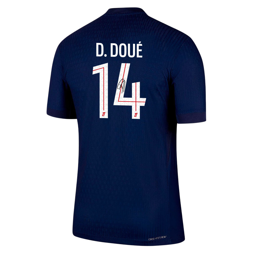 Désiré Doué 14 Signature Paris Saint-Germain 25/26 Home Men Jersey - Navy
