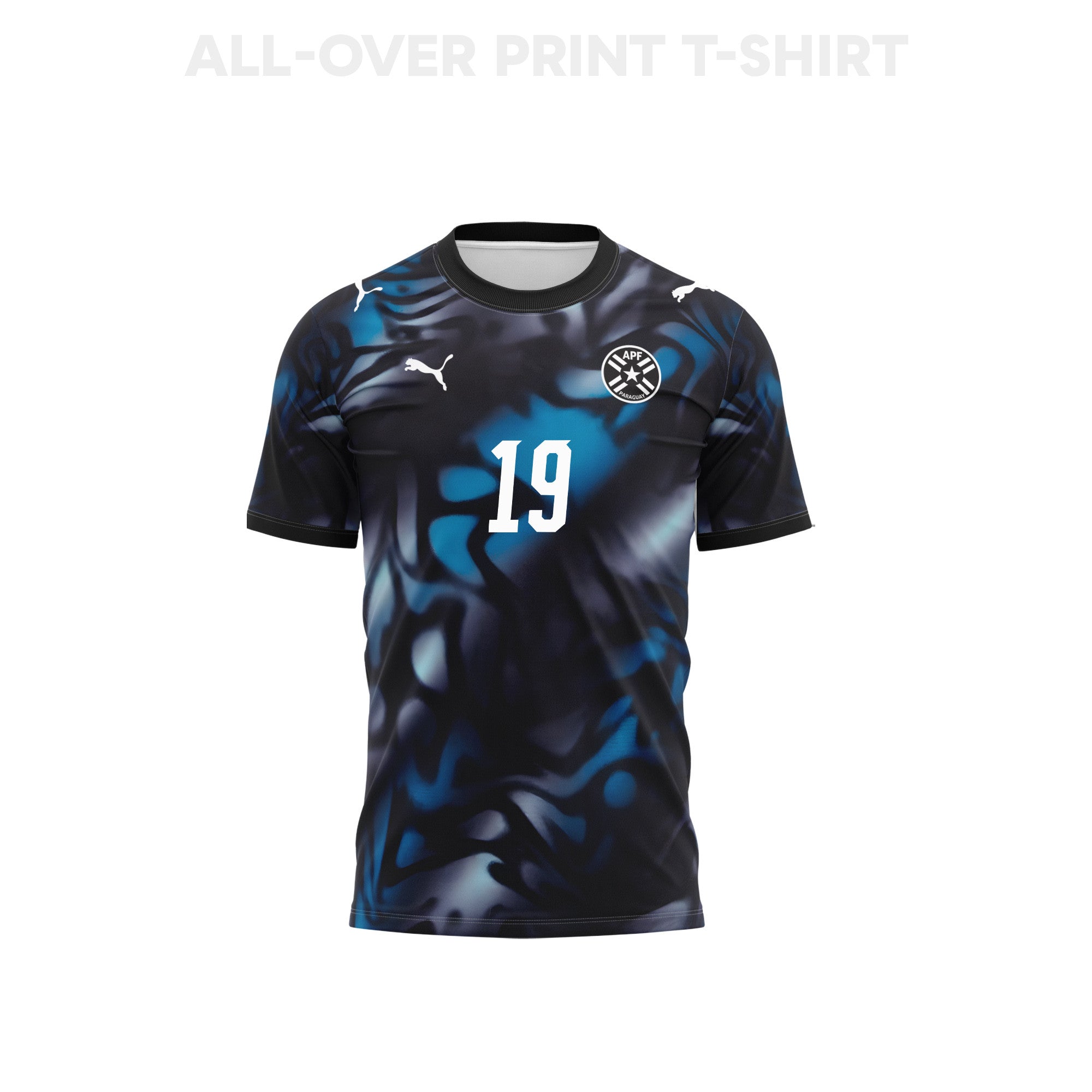 Julio Enciso 19 Paraguay 2026 Away 3D T-Shirt Fully Printed – Unisex, Navy