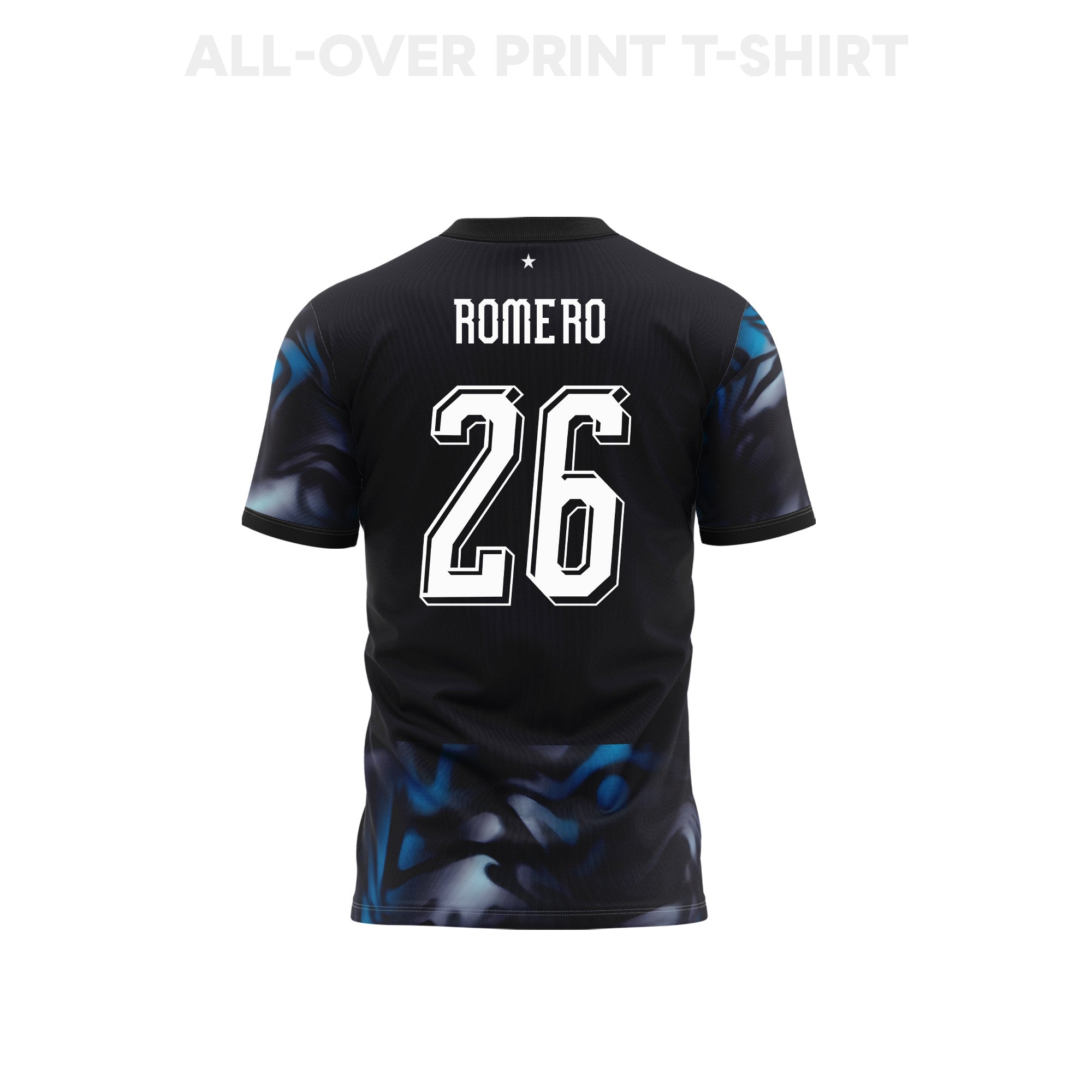Lucas Romero 26 Youth Paraguay 2026 Away 3D T-shirt Fully Printed – Navy