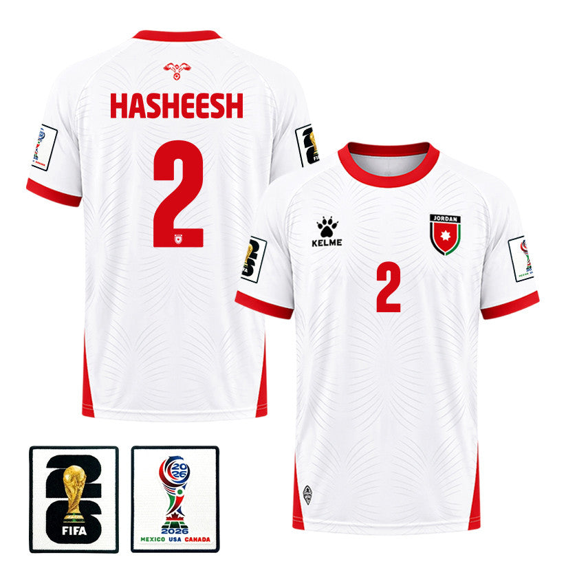 Mohammad Hasheesh 2 Jordan 2026 Home Jersey - White, Men