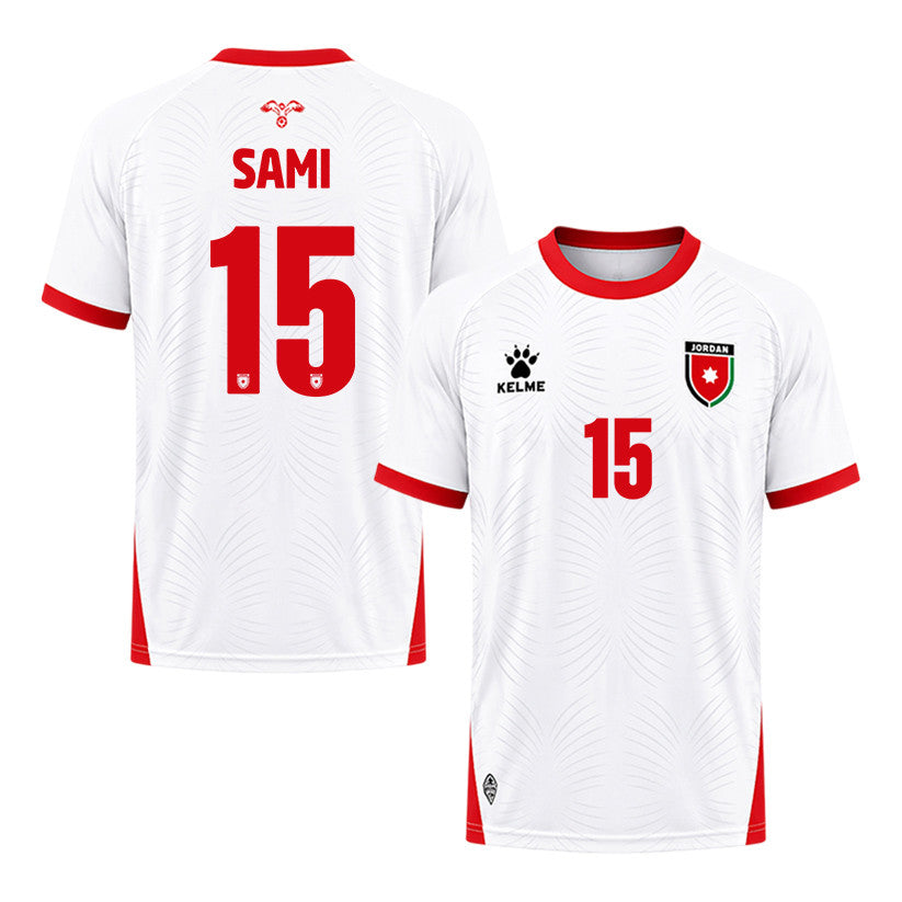 Ibrahim Sami 15 Jordan 2026 Home Jersey - White, Men
