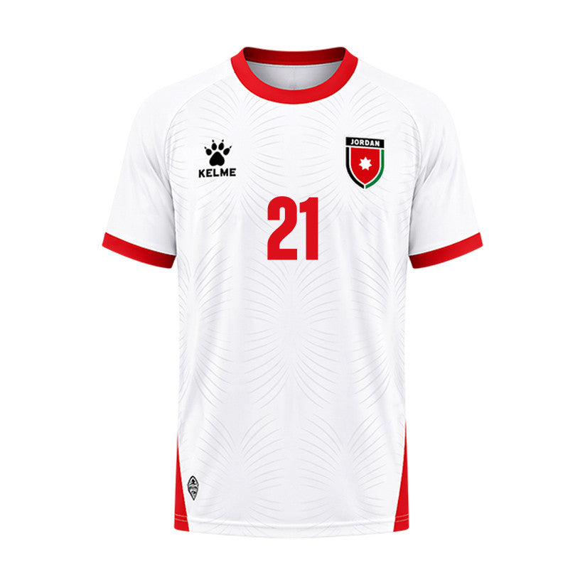Nizar Al Rashdan 21 Jordan 2026 Home Jersey - White, Men