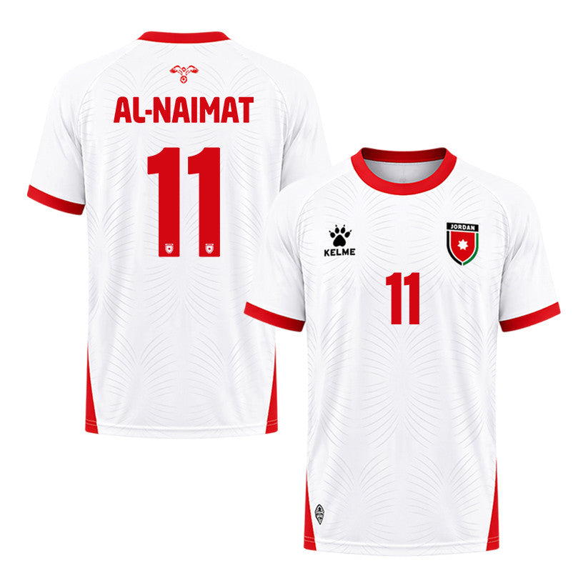 Yazan Al-Naimat 11 Jordan 2026 Home Jersey - White, Men
