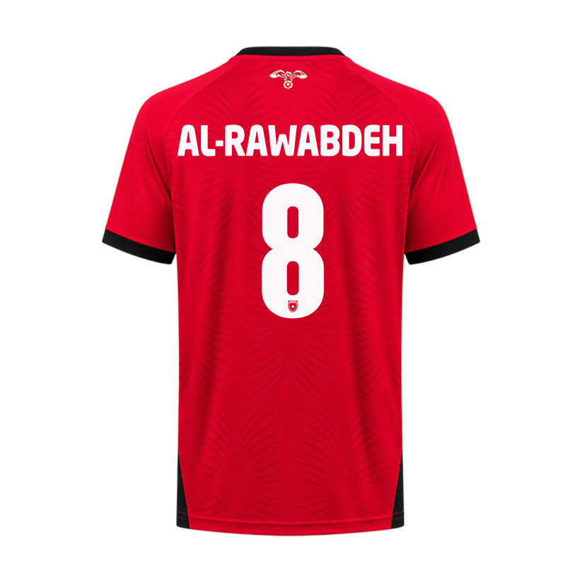 Noor Al-Rawabdeh 8 Jordan 2026 Away Jersey - Red, Men
