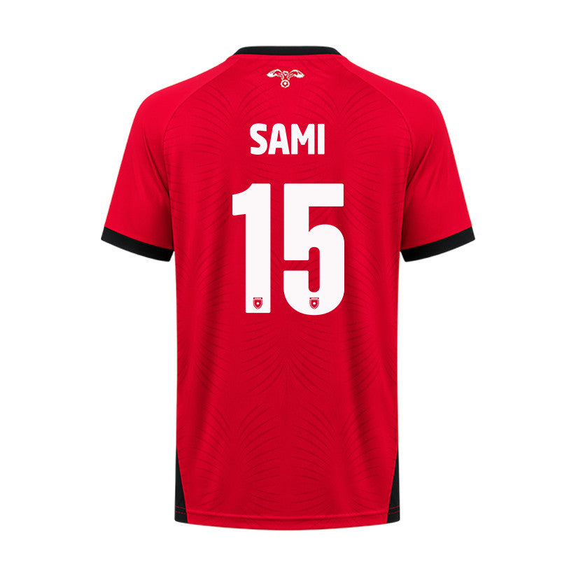 Ibrahim Sami 15 Jordan 2026 Away Jersey - Red, Men