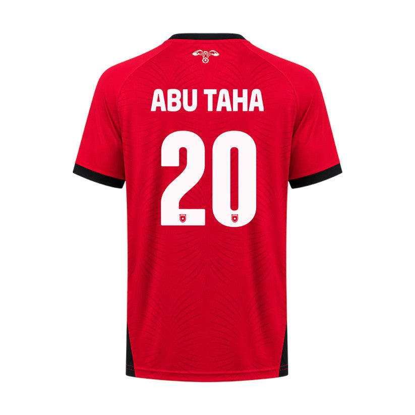 Mohannad Abu Taha 20 Jordan 2026 Away Jersey - Red, Men