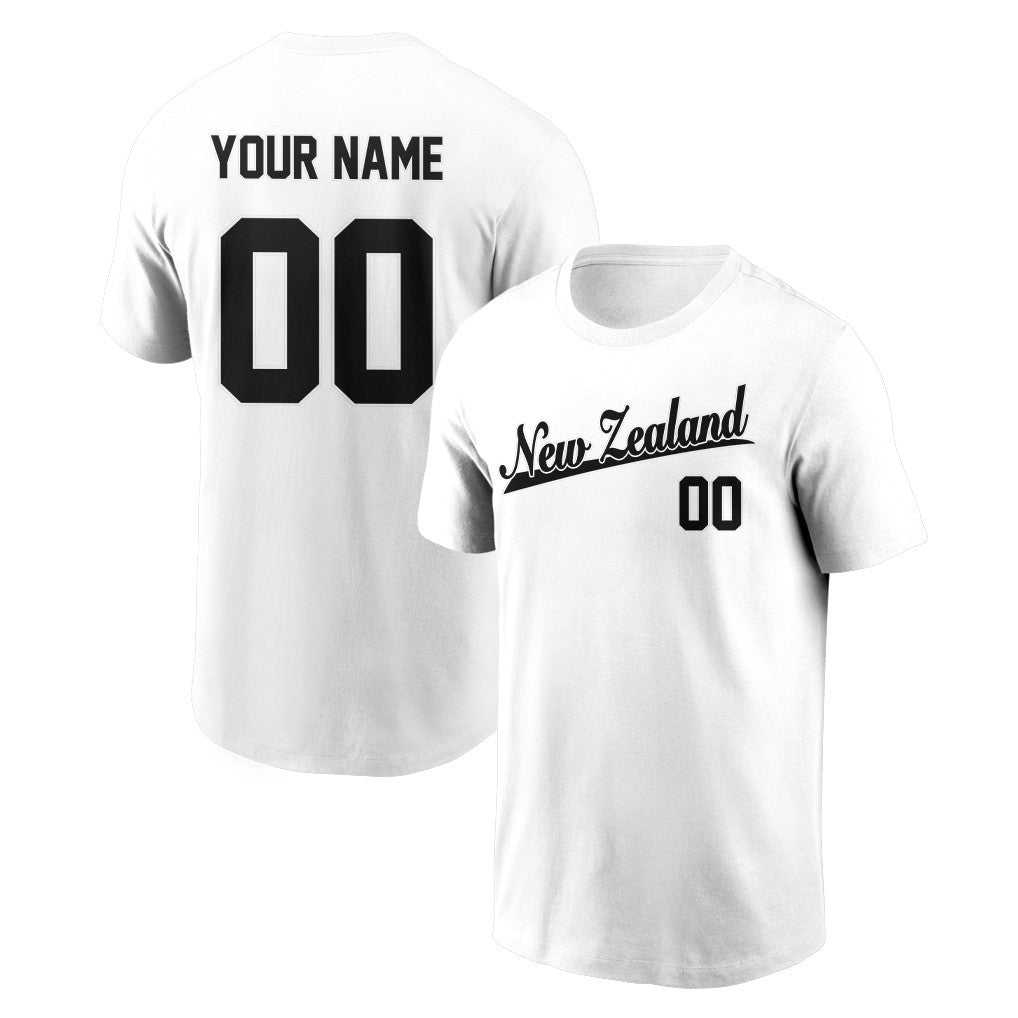 New Zealand World Cup 2026 Custom Fan T-Shirt – Soccer Graphic Tee