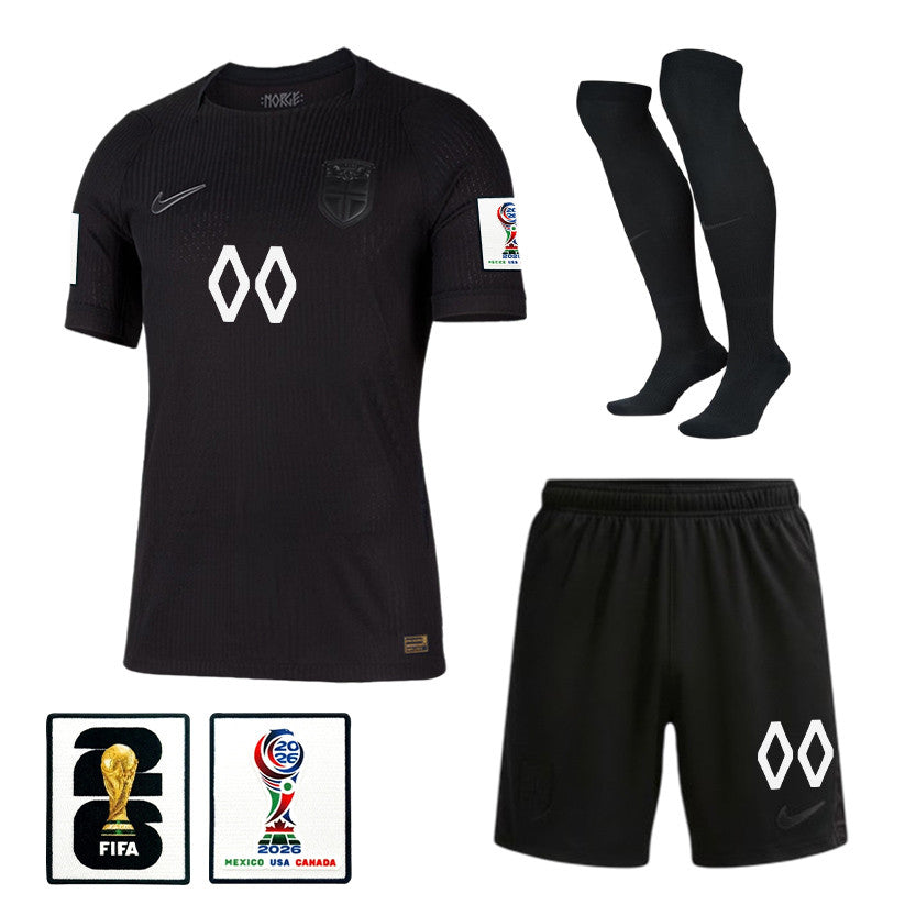 Norway 2026 Away Men Kit Set – Personalized - Black