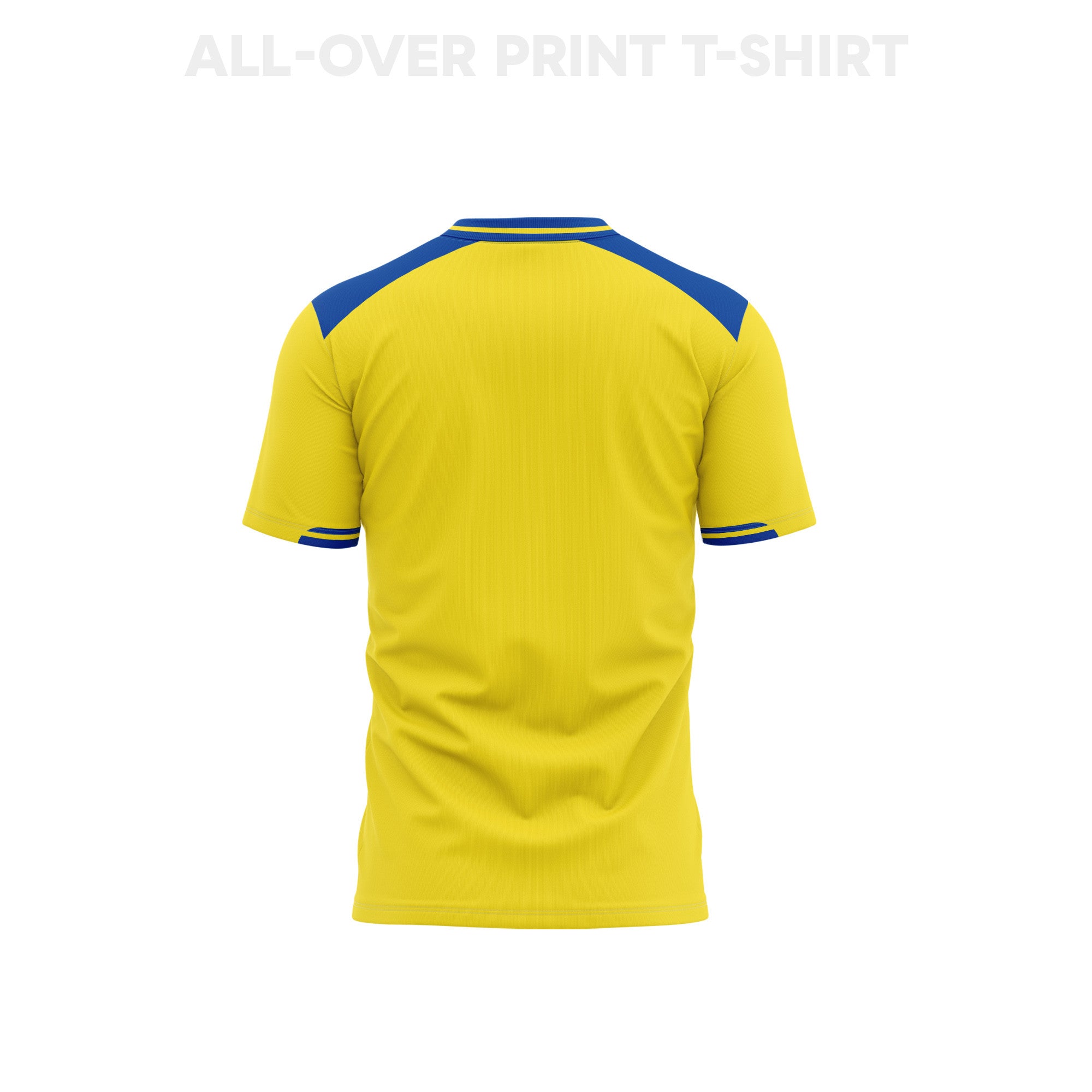 Sweden 2026 Youth Home 3D T-shirt Fully Printed – Yellow