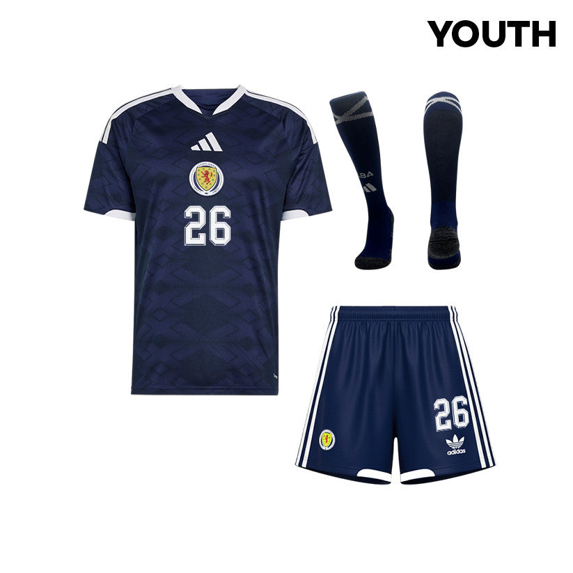 Scott McKenna 26 Scotland 2026 YOUTH Home Kit Set – Navy