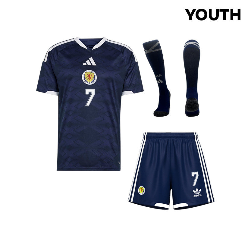 John McGinn 7 Scotland 2026 YOUTH Home Kit Set – Navy