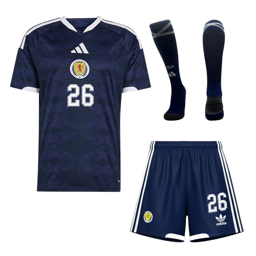 Scott McKenna 26 Scotland 2026 Home Men Kit Set – Navy