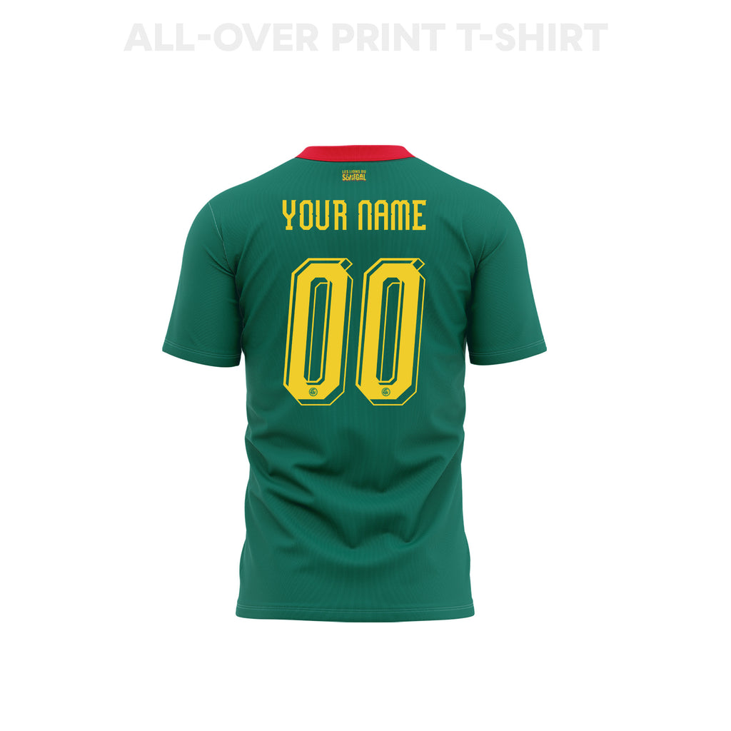 Senegal 2026 Youth Away 3D T-shirt Fully Printed – Personalized – Green