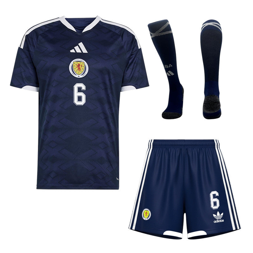 Kieran Tierney 6 Scotland 2026 Home Men Kit Set – Navy
